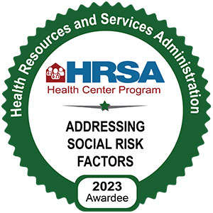 HRSA 2023 awardee for addressing social risk factors