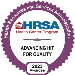 HRSA 2023 awardee for advancing HIT for quality